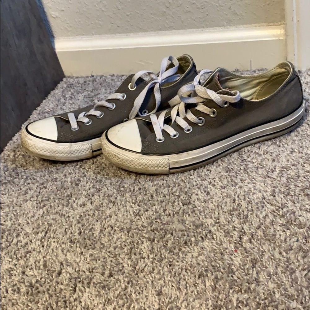 All Star Converse Grey Shoes